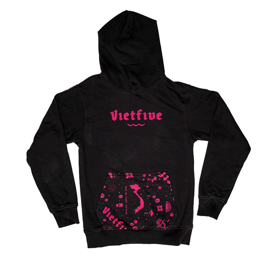 VietFive Destination Hoodie Black : Chicago