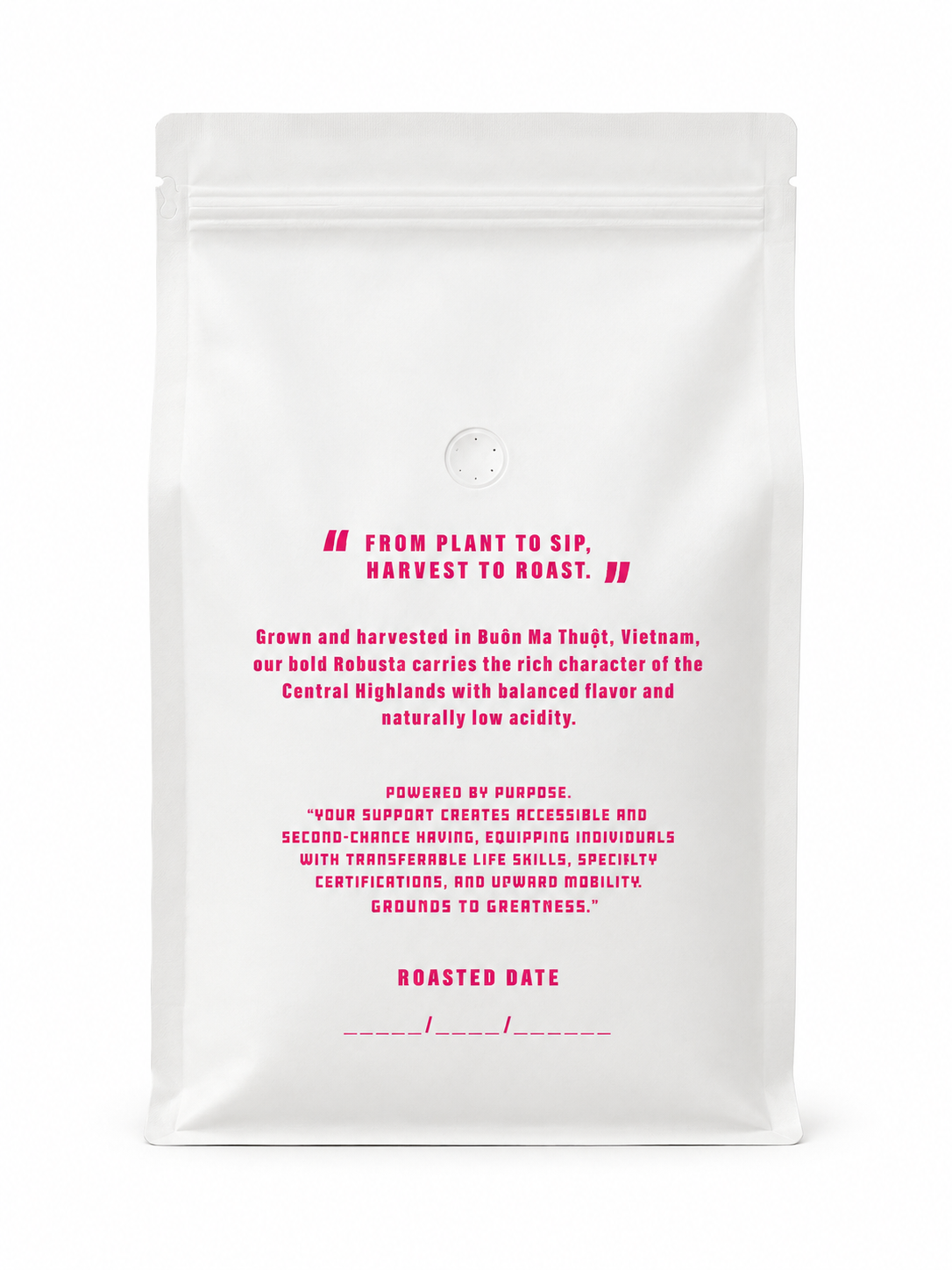 5 lb Vietnamese Robusta Coffee | Light, Medium & Dark Roast | Vietfive