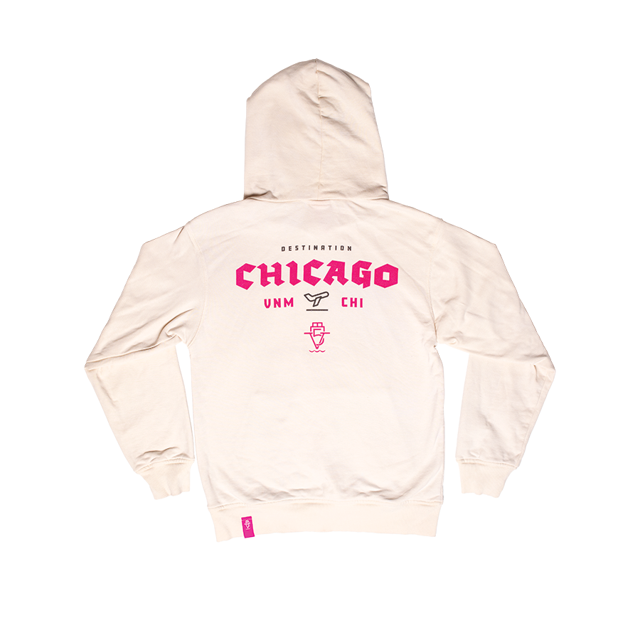 VietFive Destination Hoodie (Cream) : Chicago