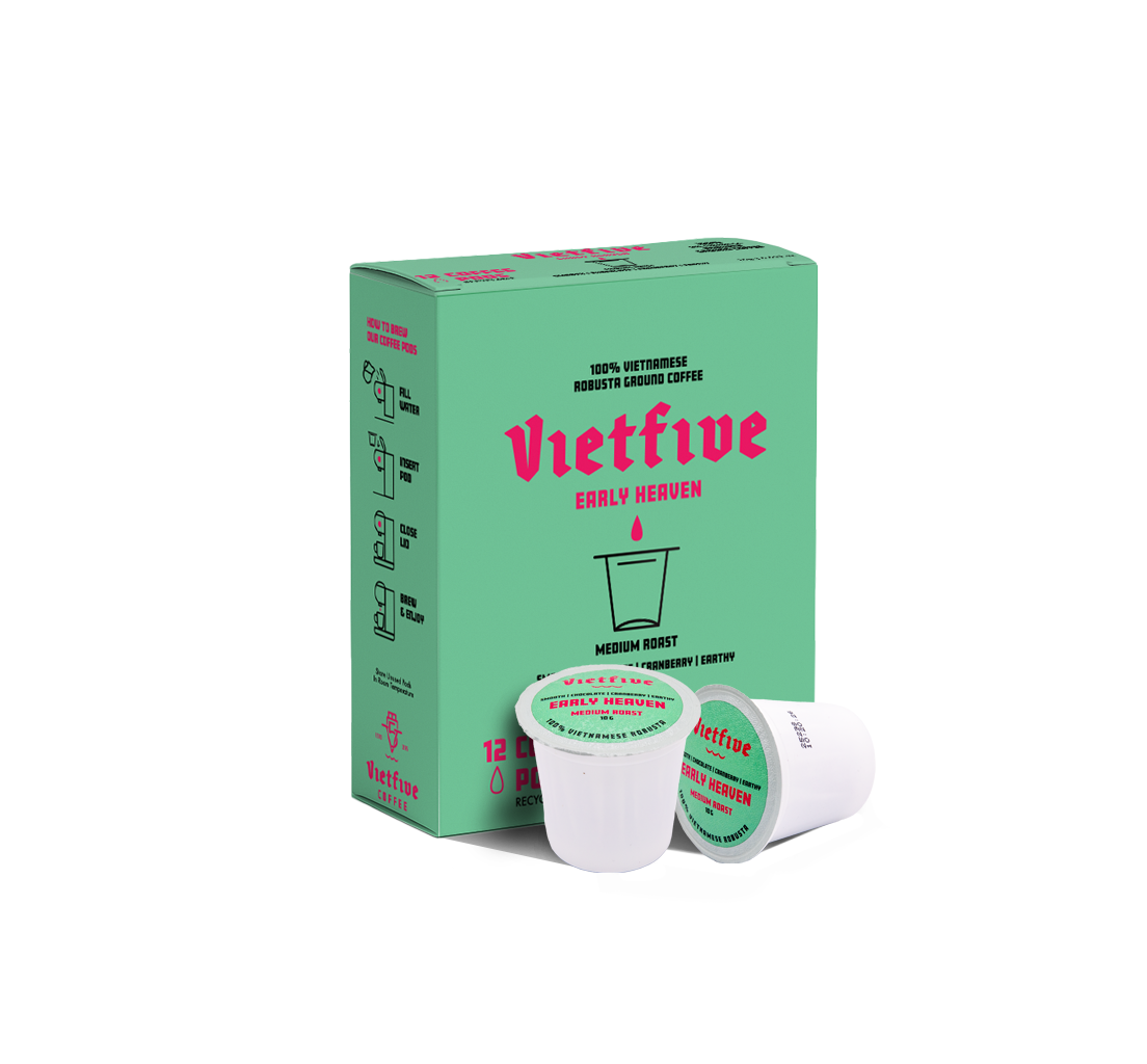 VietFive Coffee Pods 12pack-Package NOT INCLUDED AT THIS TIME