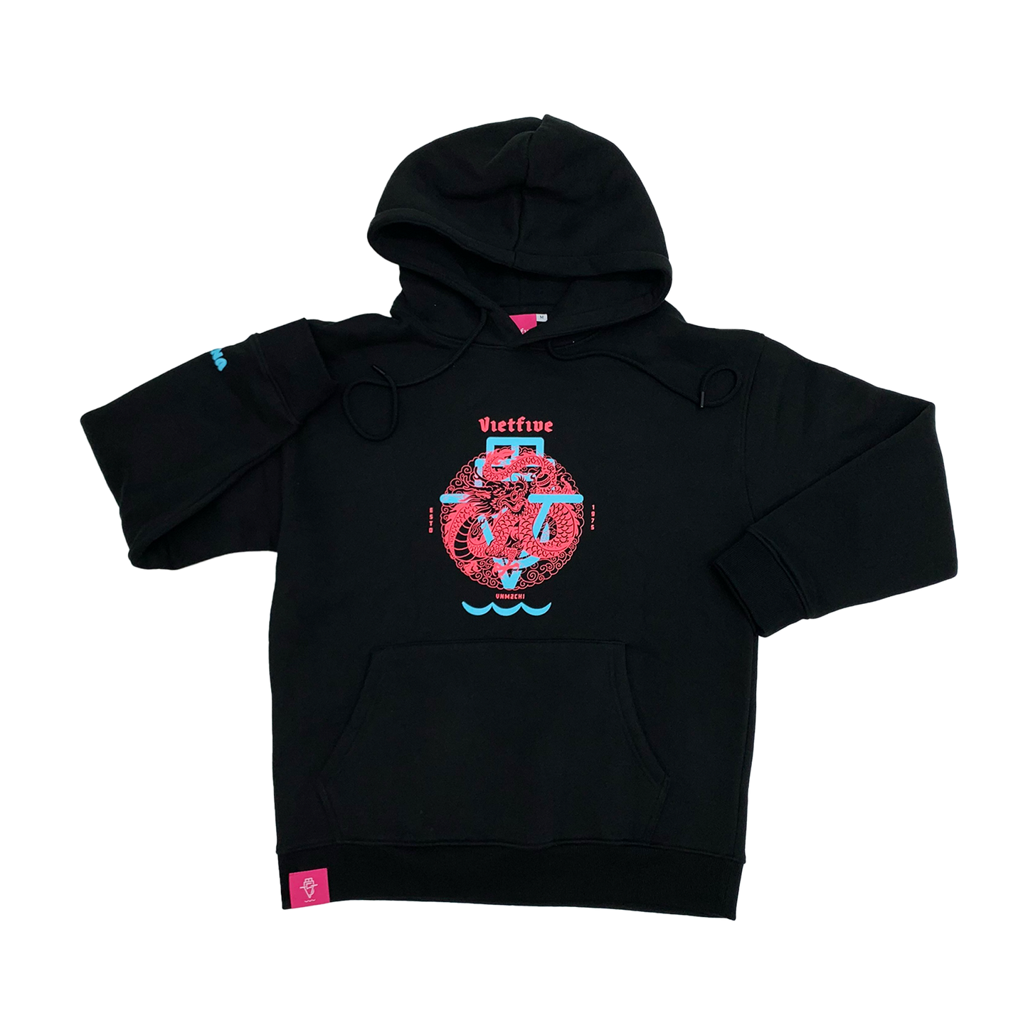 NEW-FPTS-VietFive Hoodies - BLK