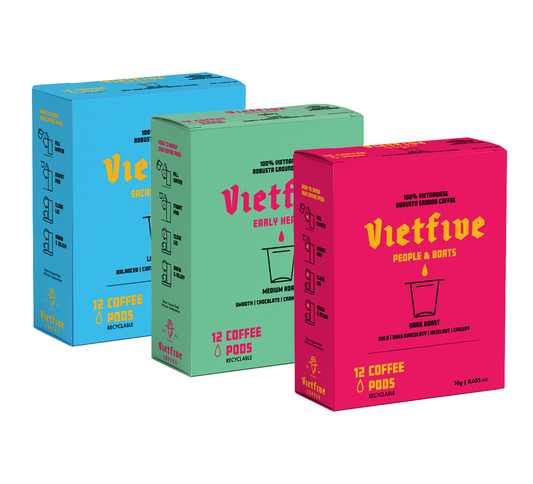 VietFive Coffee Pods 12pack-Package NOT INCLUDED AT THIS TIME