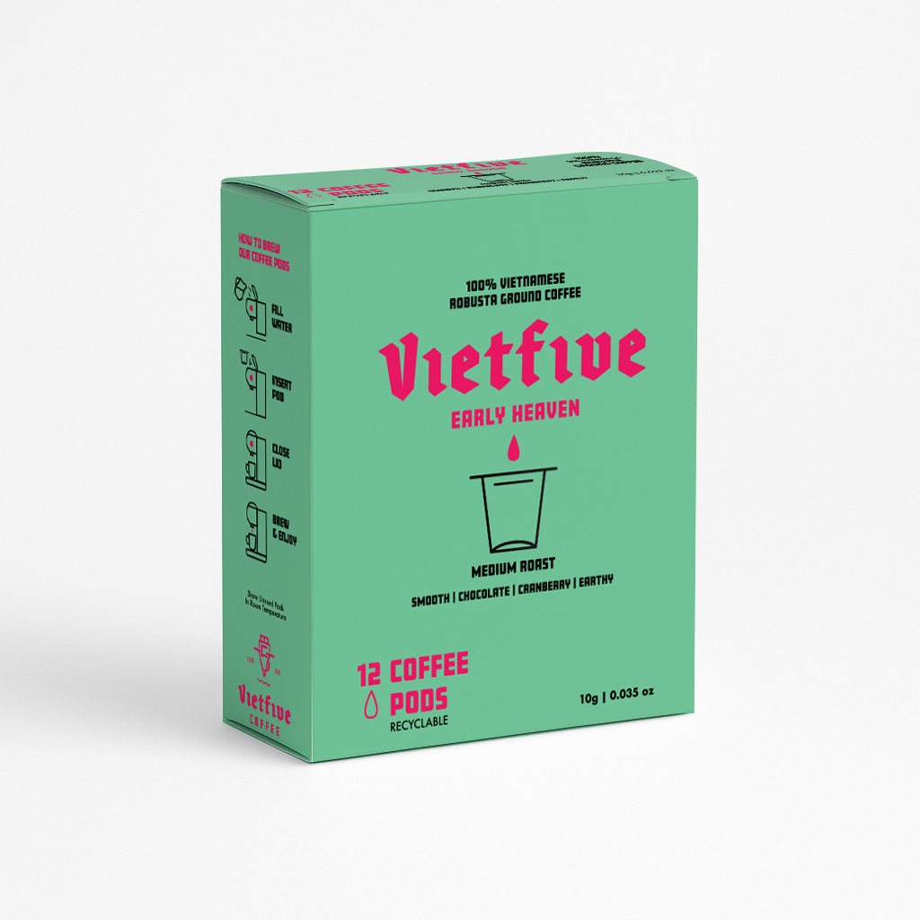 VietFive Coffee Pods 12pack-Package NOT INCLUDED AT THIS TIME