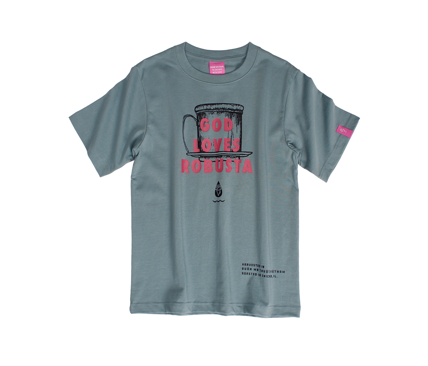 God Loves Robusta Premium Cotton Tee