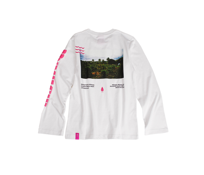 Destination Crew Premium Cotton Tee (White)